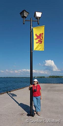 Sandra On Orillia Wharf_04360-1.jpg - Photographed in Orillia, Ontario, Canada.